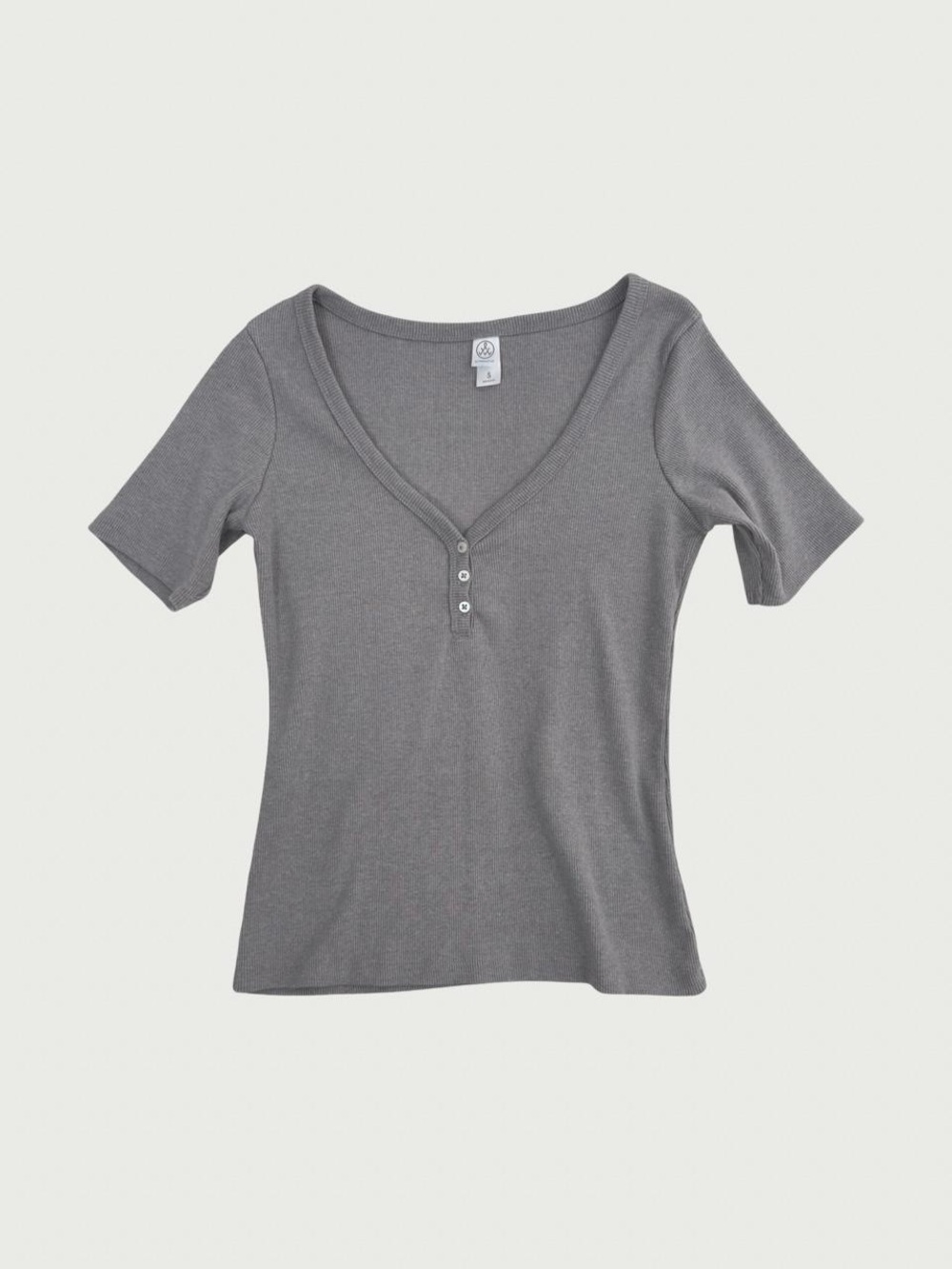 Half Sleeve Henley Tee